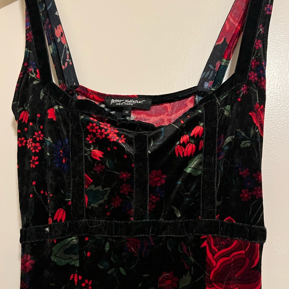 Vintage Velvet Betsey Johnson Maxi